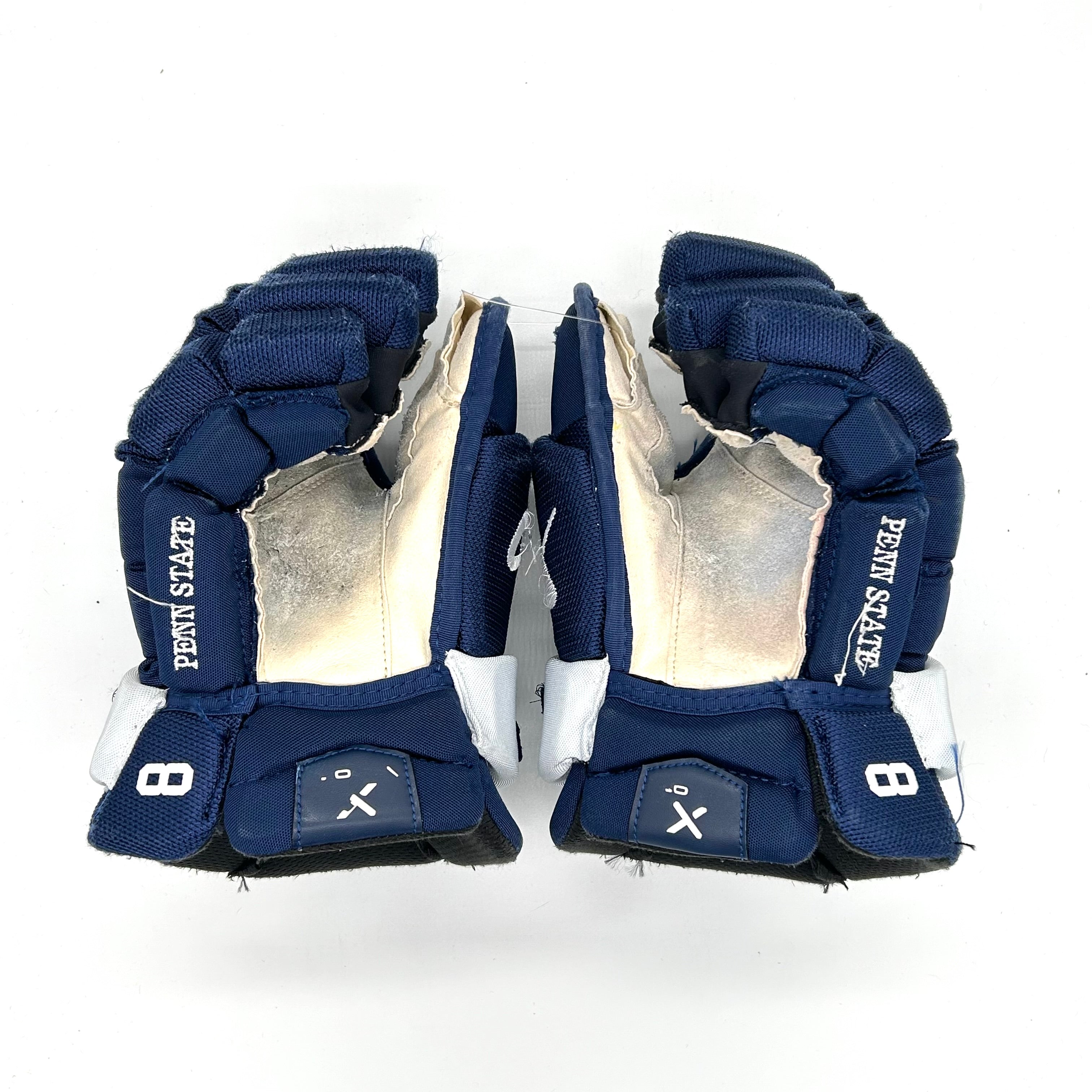 Bauer Vapor Hyperlite - Gants Pro Stock d'occasion (bleu marine)